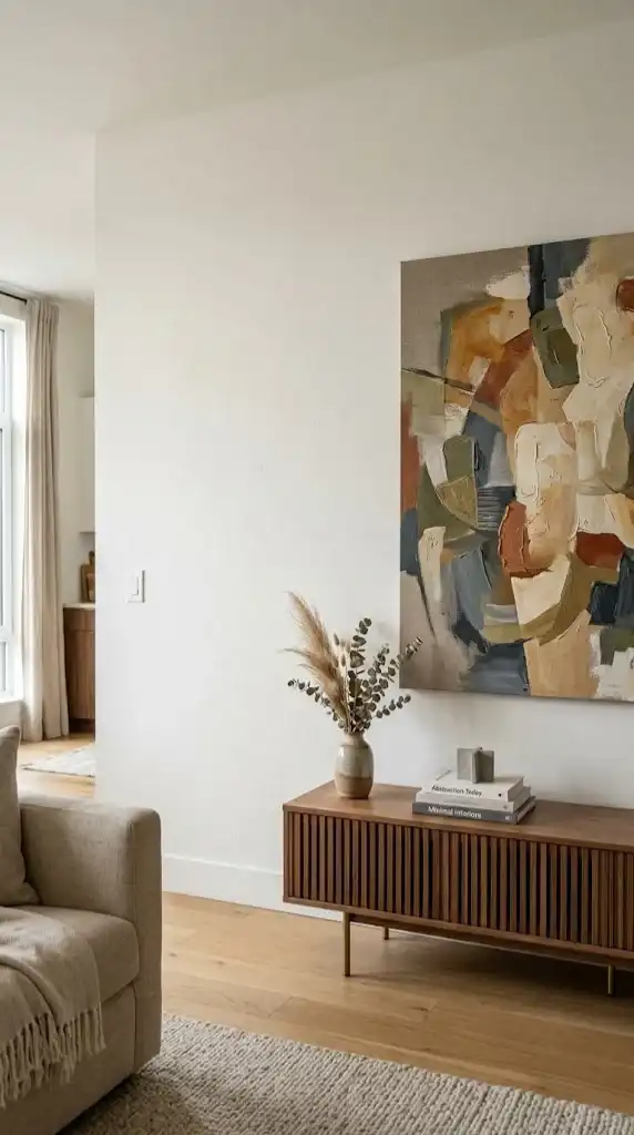 Asymmetrical Art Placement