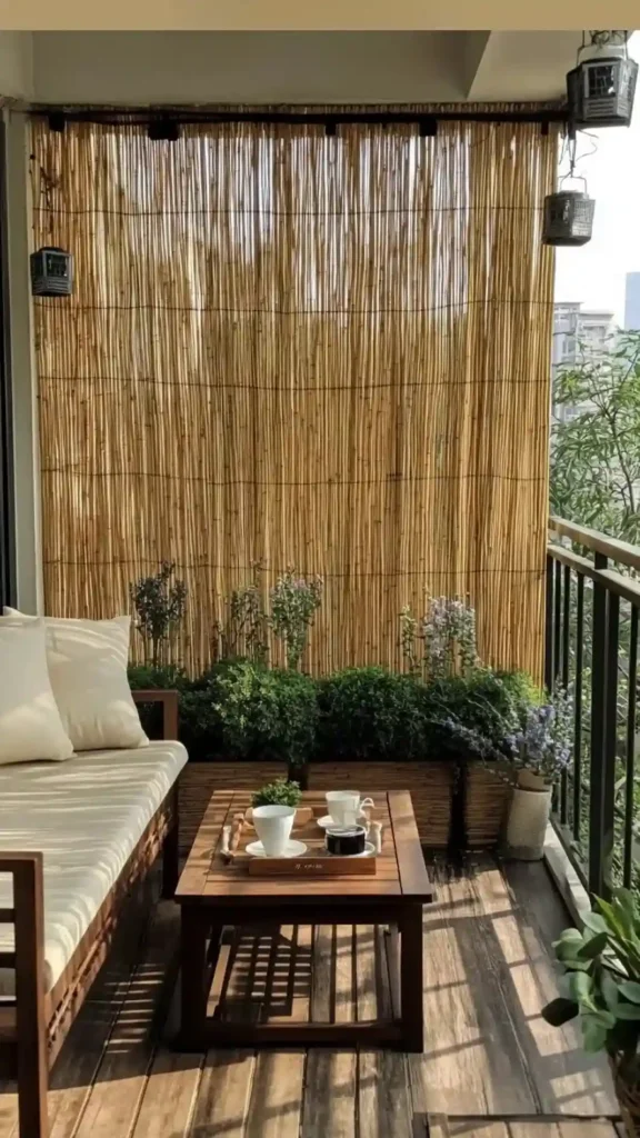 Bamboo Privacy Screen