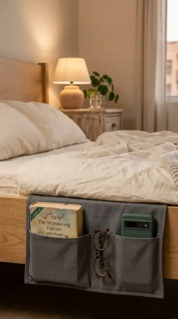 Bedside Fabric Hanging Caddy