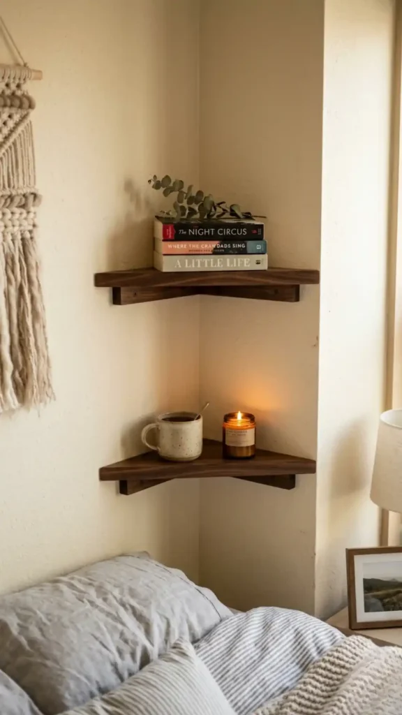 Corner Floating Shelves