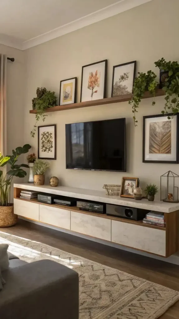 Floating Besta Credenza