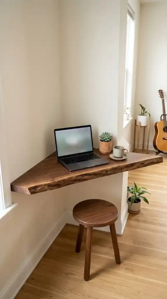 Floating Corner Desk