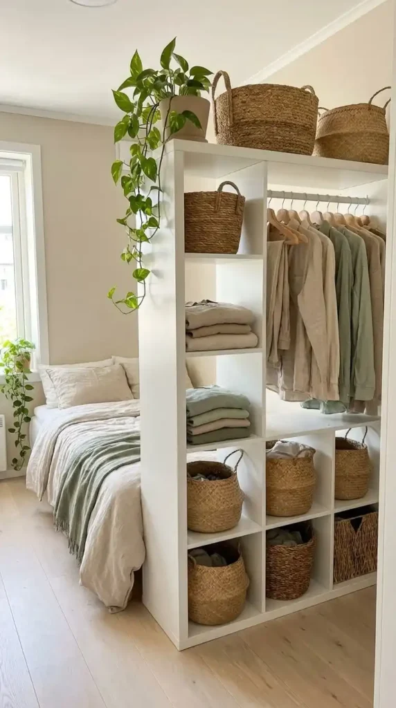 Freestanding Wardrobe Wall