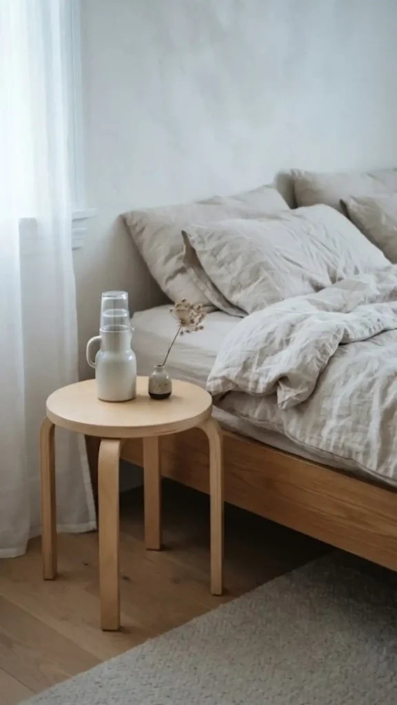 Frosta Stool Nightstands