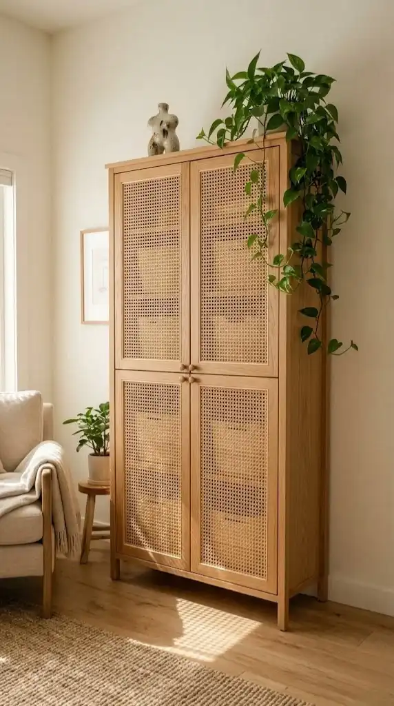 Integrated Cane Door Hutch