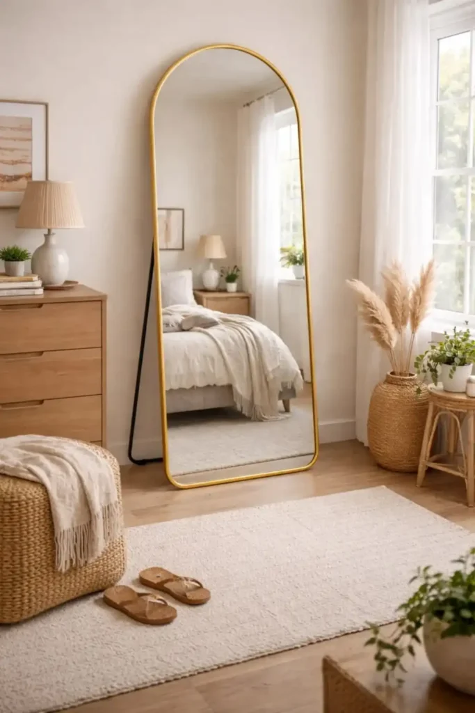 Large Leaning Mirror