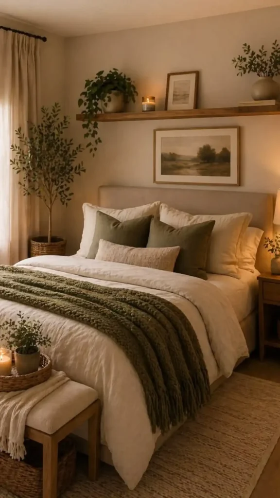 Layered Linen Bedding