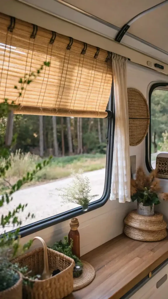 Linen Roller Shades