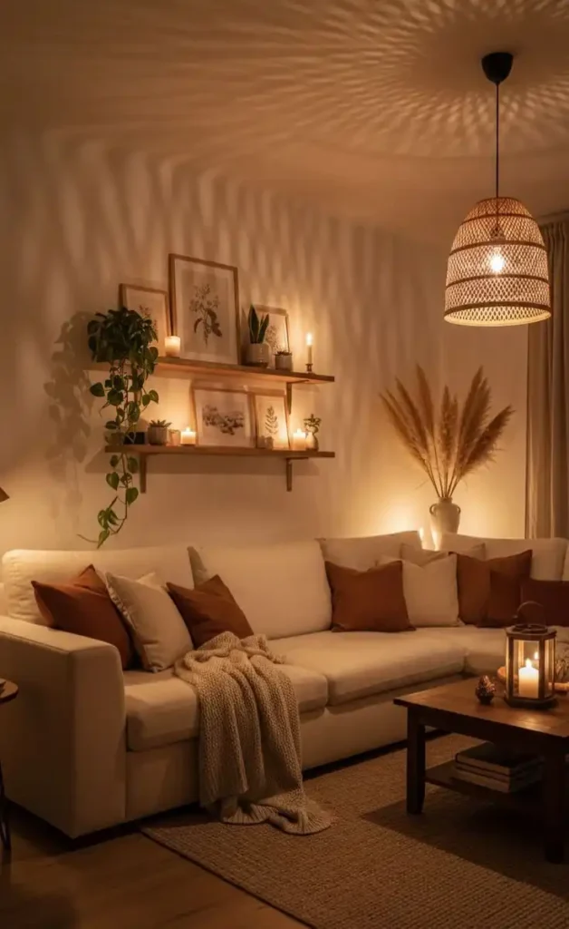 Low Amber Table Lamps