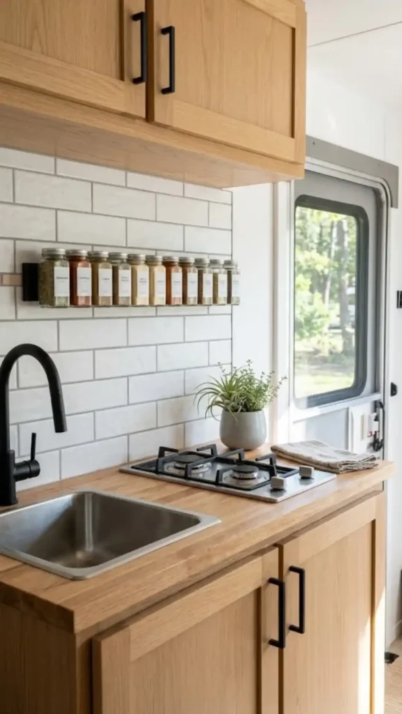 Magnetic Spice Strip Wall