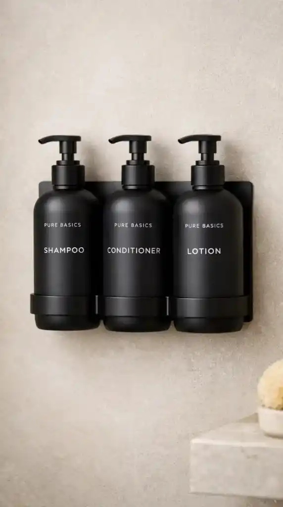 Matte Wall Soap Dispensers