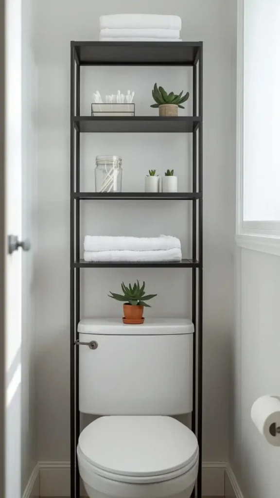 Over-the-Toilet Tiered Unit