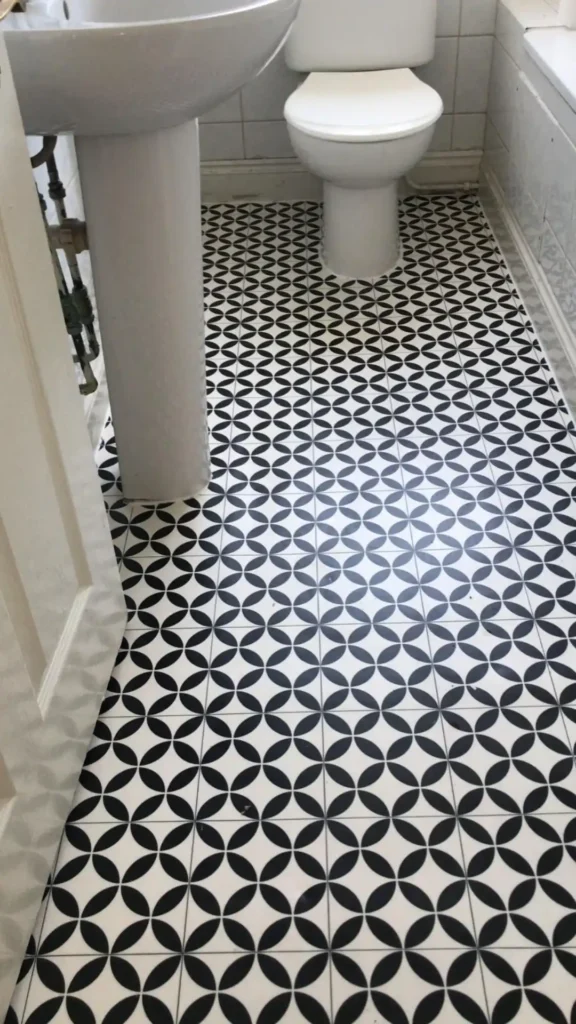 Peel-and-Stick Floor Tiles