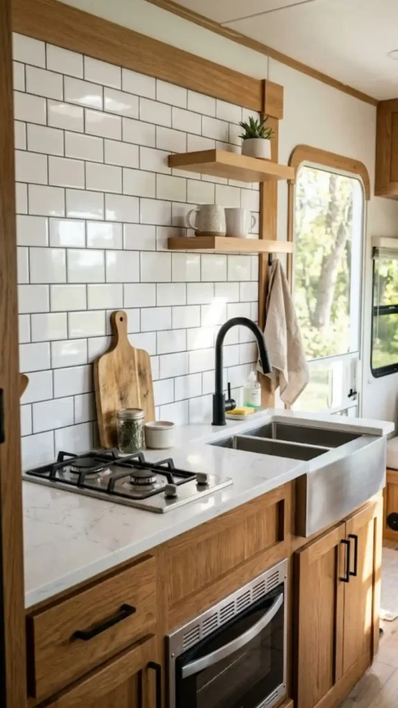 Peel-and-Stick Tile Magic
