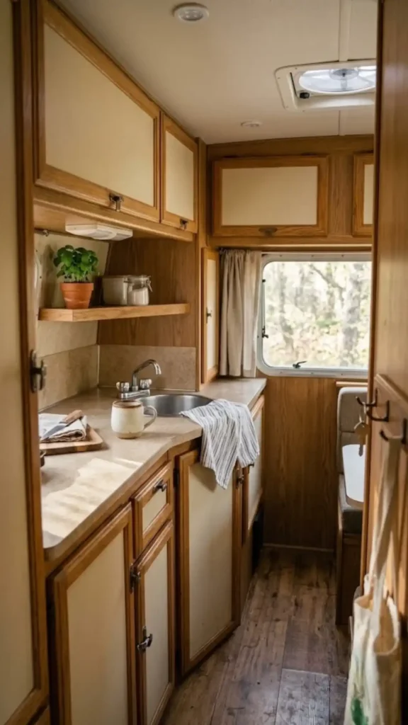 RV galley kitchen