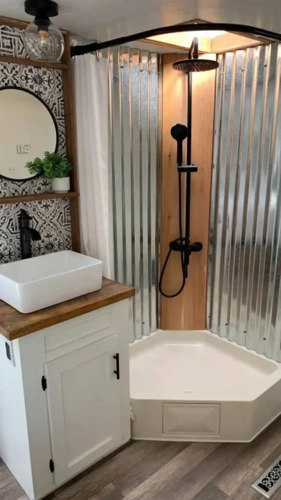 Retractable Shower Door