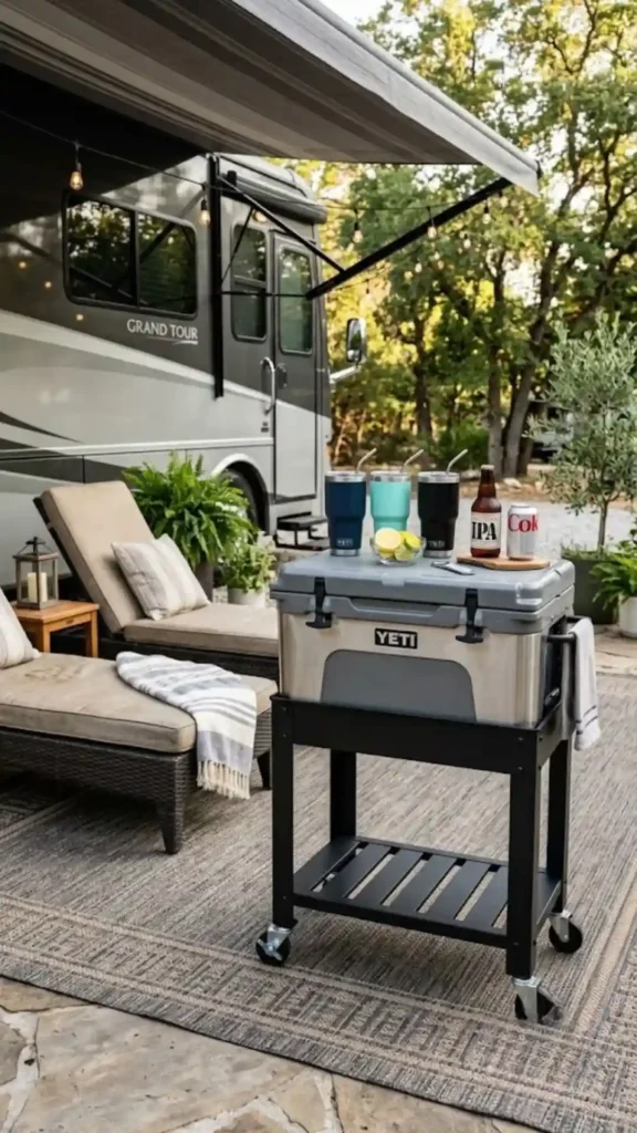 Rolling Cooler Stands