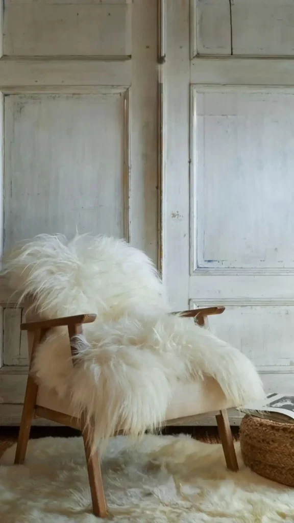 Skold Sheepskin Drape