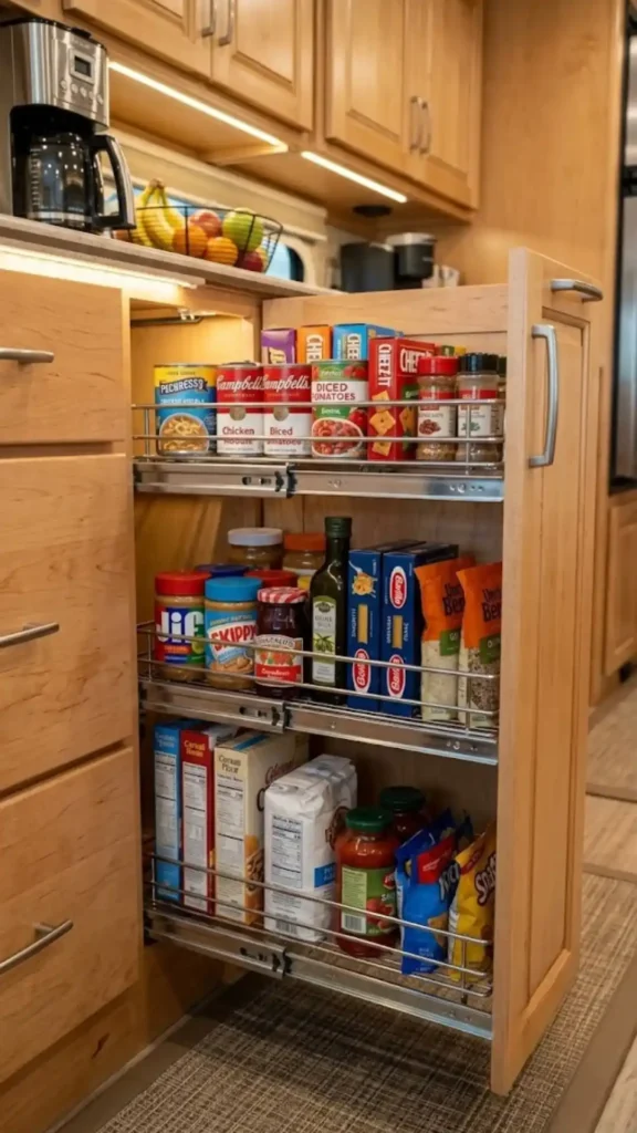 Slide-Out Cabinet Bins