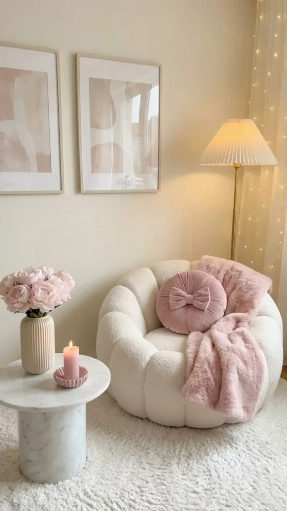 Soft Tufted Pouf