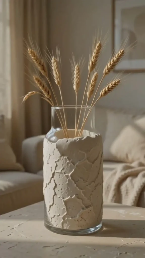 Textured Ceramic Vases