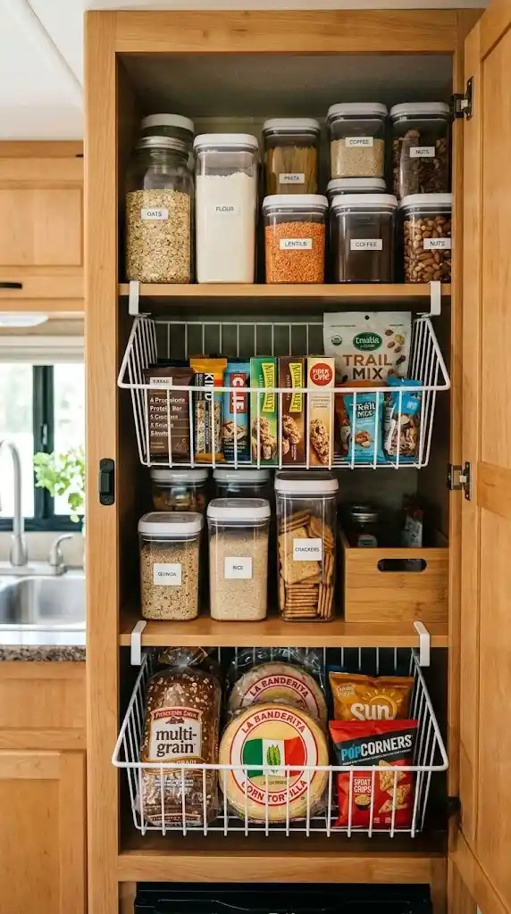 Under-Shelf Wire Baskets