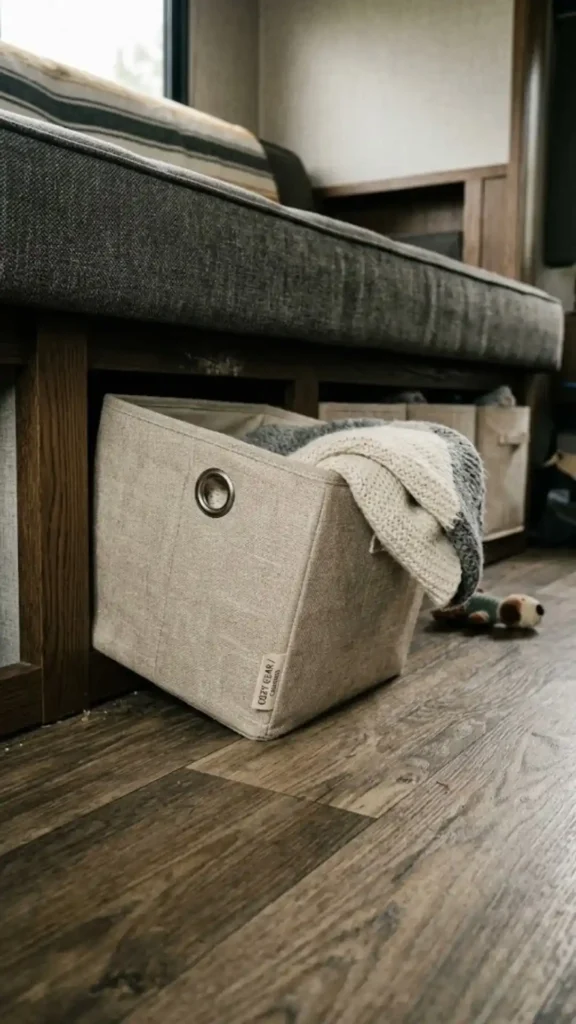 Under-Sofa Storage Bins