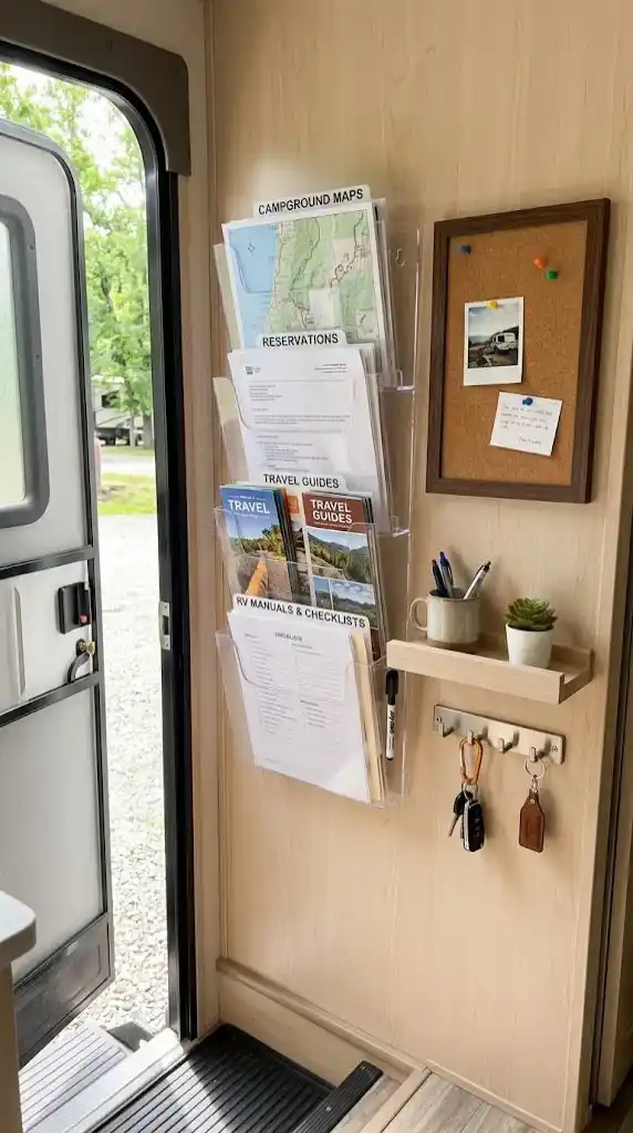 Wall-Mounted File Folders