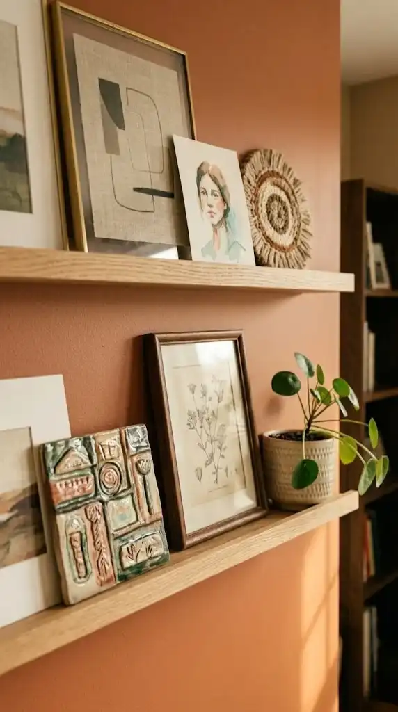 Wall-Mounted Picture Ledges
