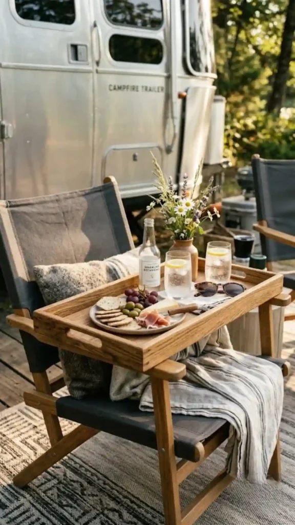 Wooden Picnic Trays