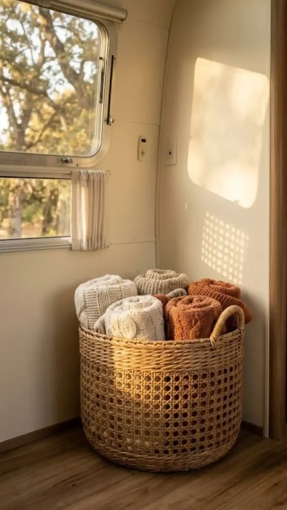 Woven Basket Organization