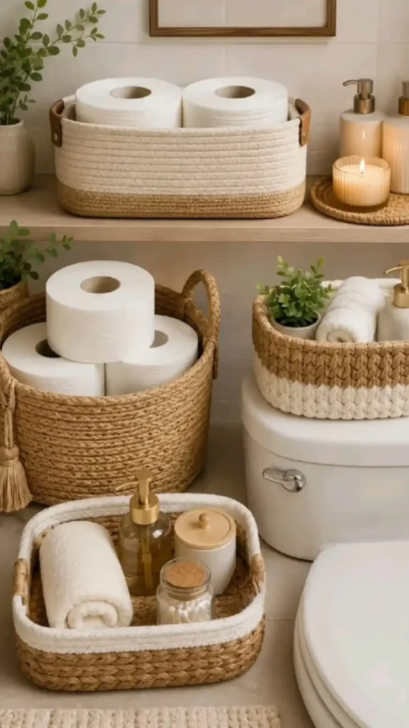 Woven Belly Baskets
