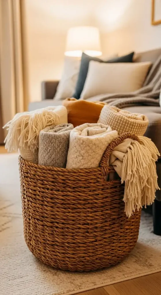 Woven Floor Baskets