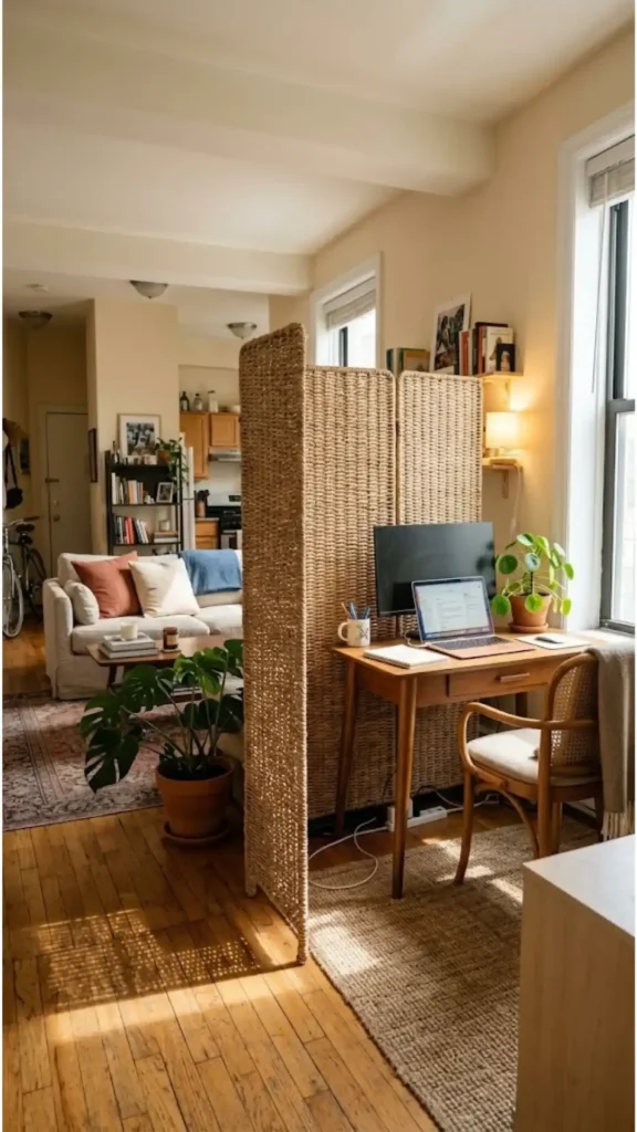 Woven Seagrass Screen
