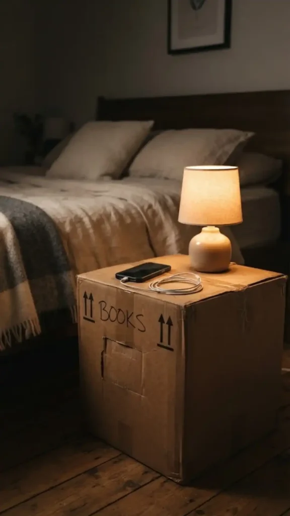 sturdy cardboard box