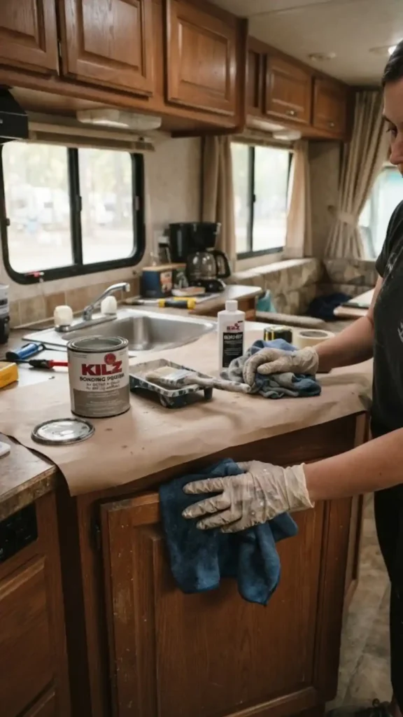 Painting RV Cabinets