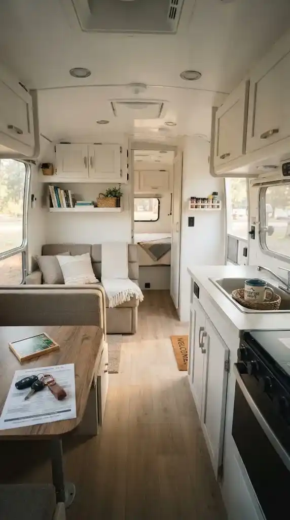 Secured RV Interior