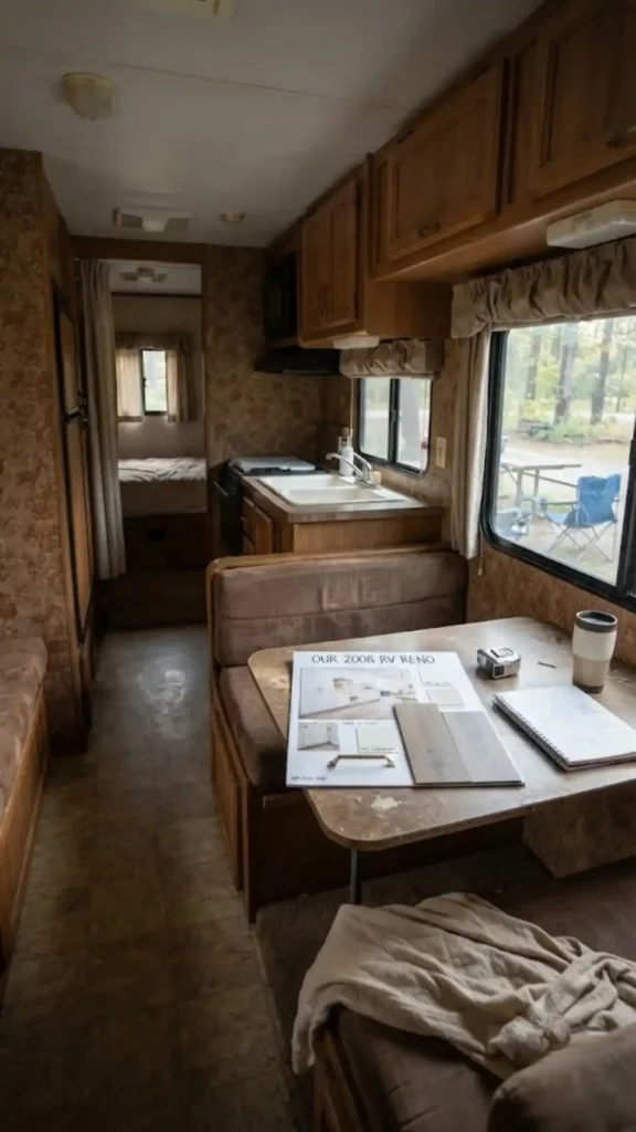outdated camper