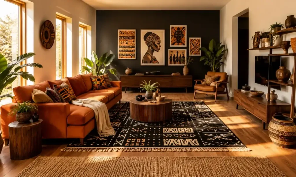 Afrocentric Living Room Mistakes That Kill the Vibe