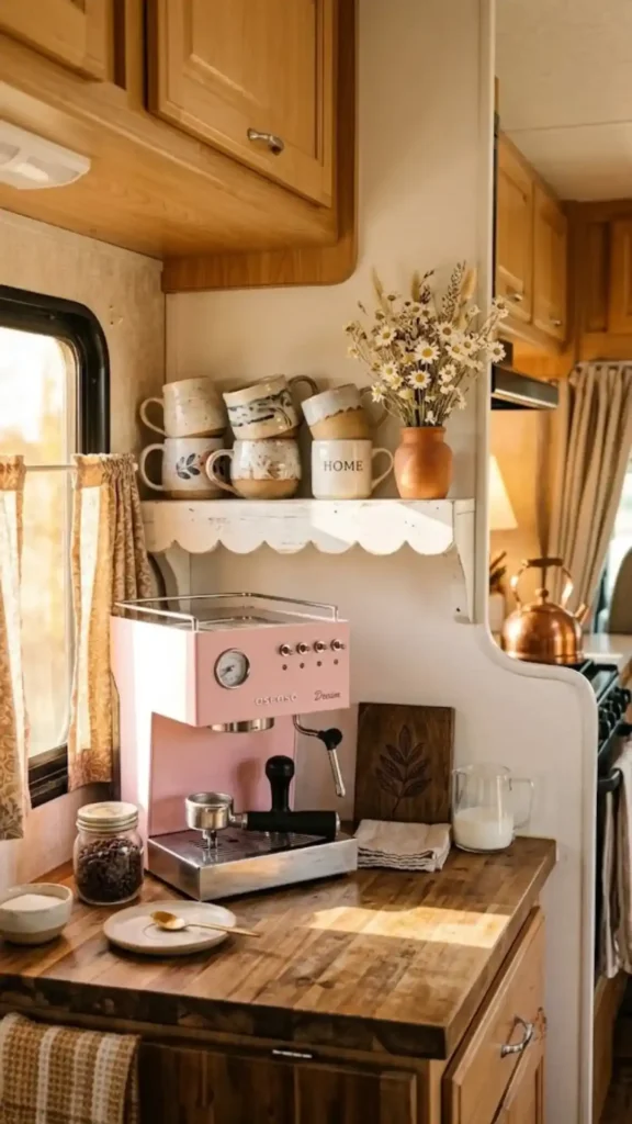 Dedicated Pink Matcha and Coffee Corner