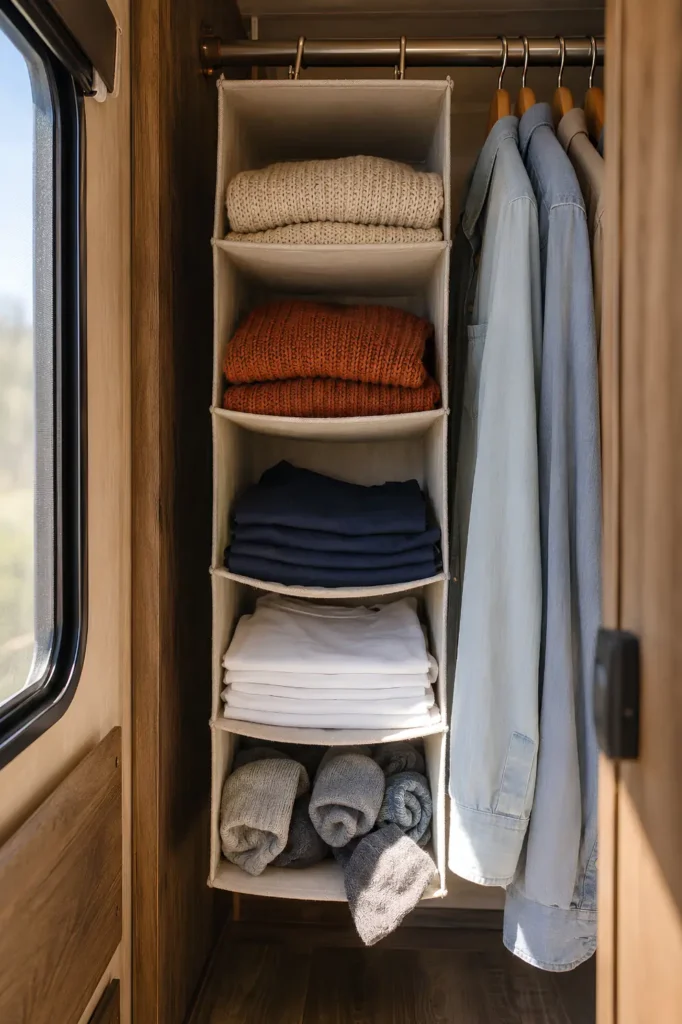 Hang A Fabric Shelf Unit