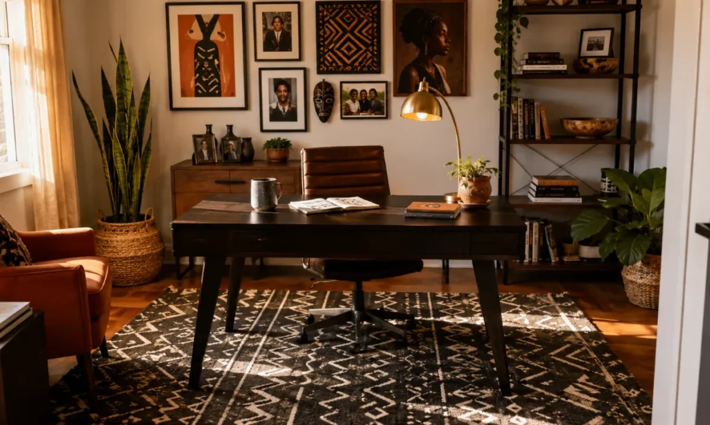 How to Create an Afrocentric Home Office