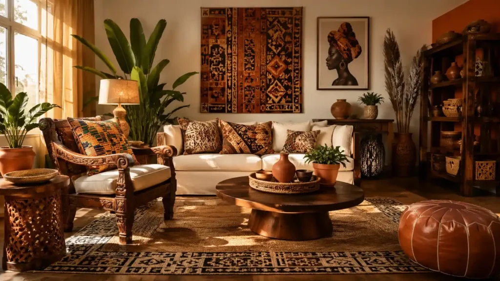 How to Decorate an Afrocentric Living Room