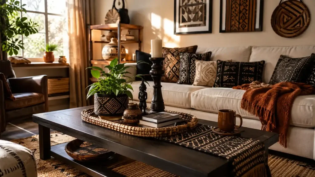 How to Style a Coffee Table the Afrocentric Way