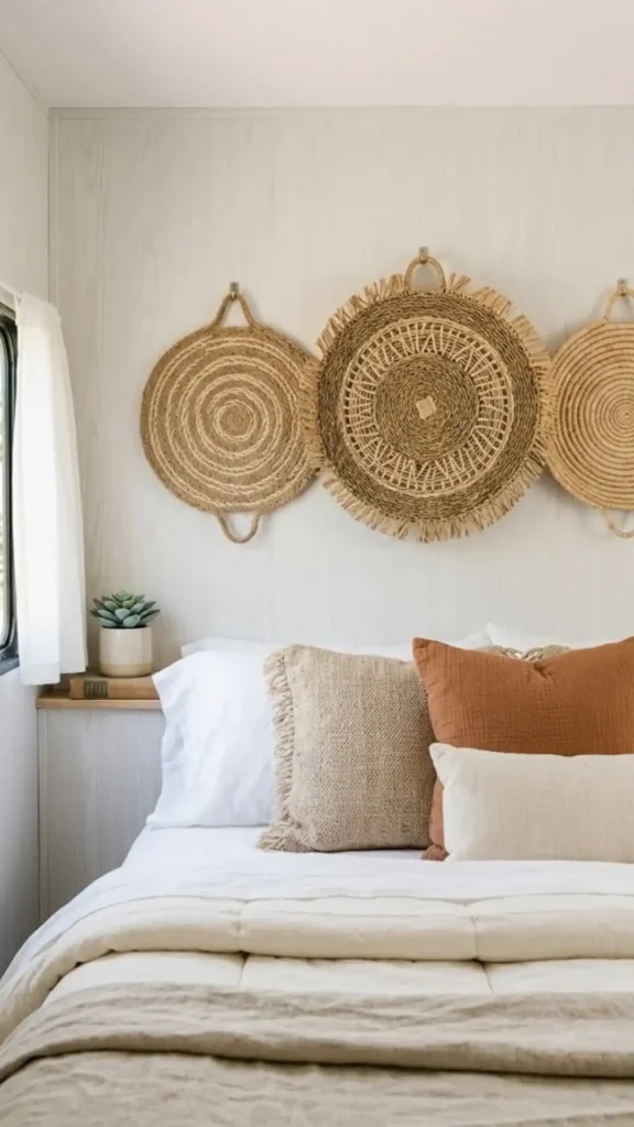 Lightweight Woven Flat Baskets