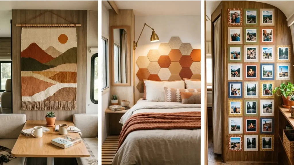 No-Damage RV Wall Decor Ideas