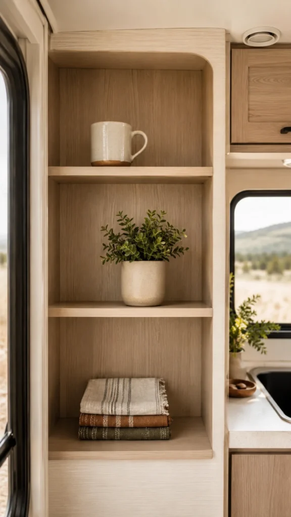 Open Shelf Styling