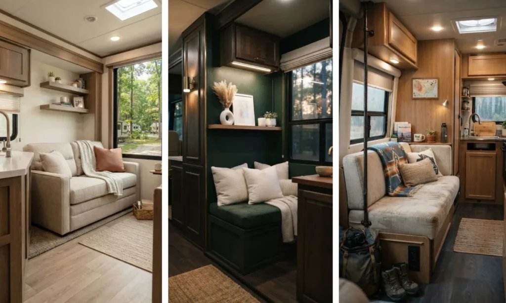 RV Slide-Out Decorating Ideas