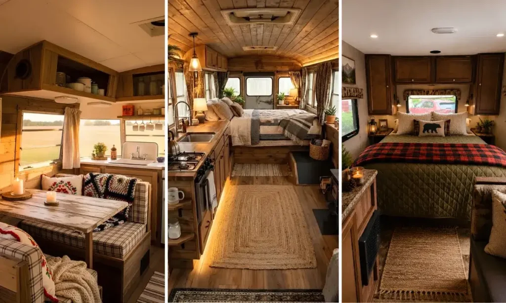 Rustic Cabin RV Decor Ideas