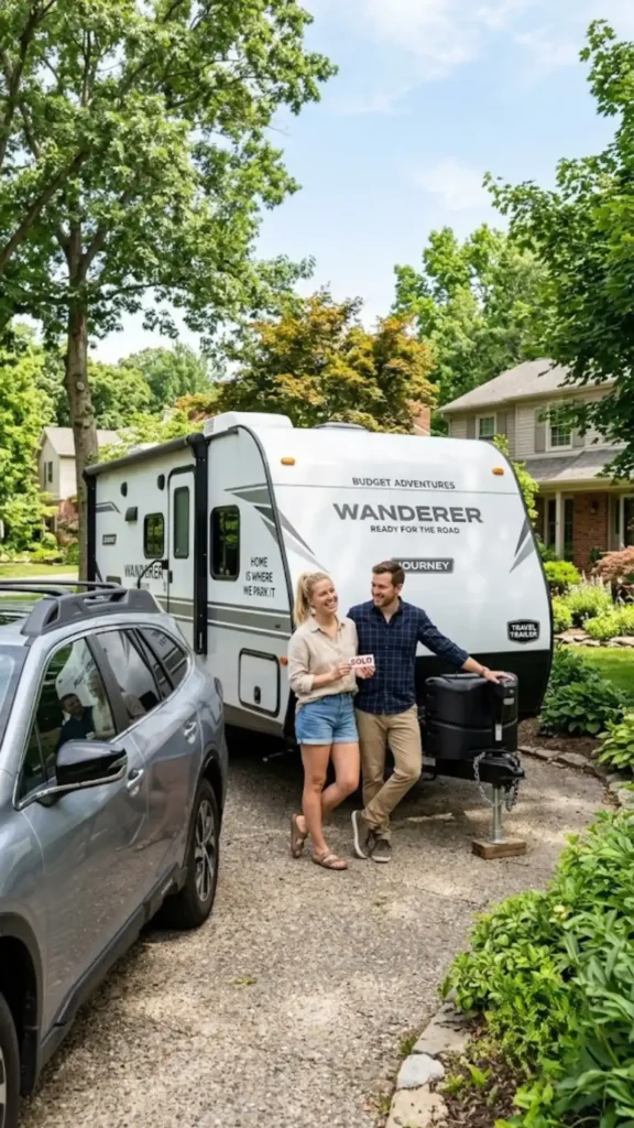 Select a used bumper-pull travel trailer